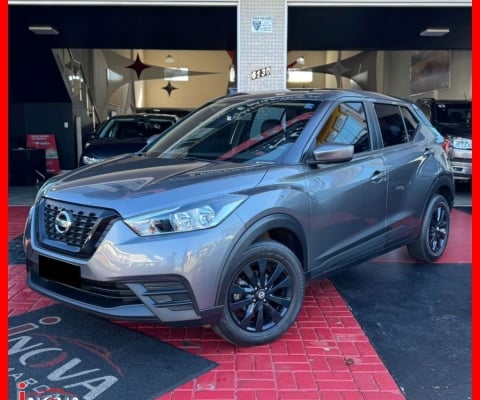 Kicks Active S 1.6 Flex Aut. Completo 2021 C/ Manual e chave copia e baixo KM