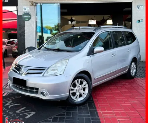 Livina Grand S 1.8 Flex Manual Completo 2014 C/ 07 Lugares Financia 100%