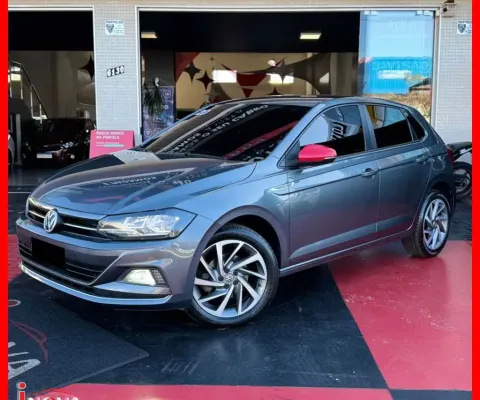 Polo Highline 200 TSI 1.0 Flex Aut. 2020 Com som assinado BEATS AUDIO Baixo KM