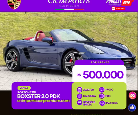 PORSCHE 718 BOXSTER 2.0 PDK GASOLINA