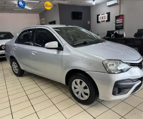 TOYOTA ETIOS 1.5 XS Sedan 16V - 2018/2018
