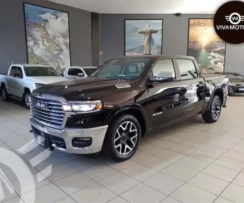 Ram 1500 2025 3.0 hurricane 6 biturbo gasolina laramie cd 4x4 automático