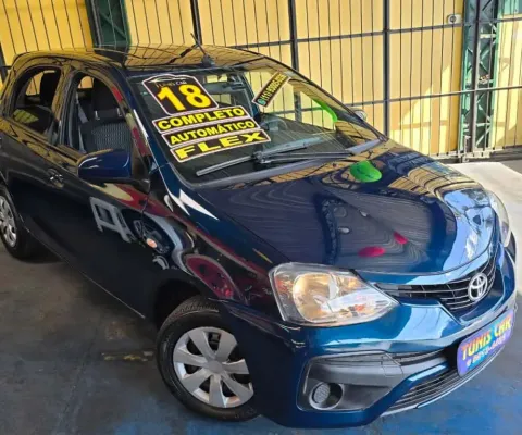 Toyota Etios 2018 1.3 x 16v flex 4p automático