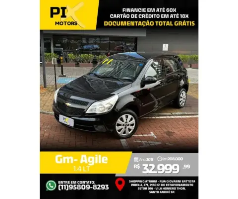 Chevrolet Agile 2011 1.4 mpfi lt 8v flex 4p manual