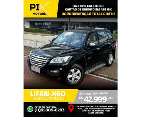 Lifan X60 2015 1.8 16v gasolina 4p manual