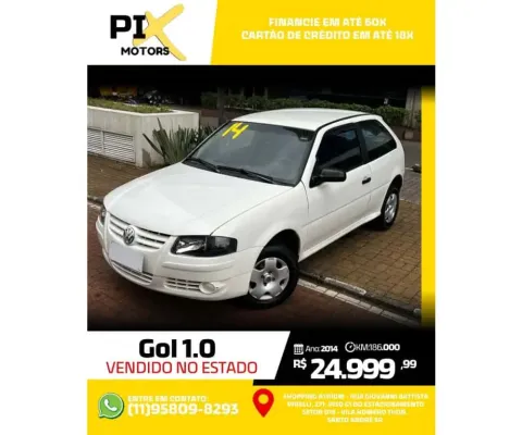 Volkswagen Gol 2014 1.0 mi 8v flex 2p manual g.iv
