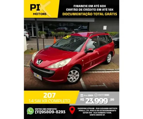 Peugeot 207 2009 1.4 xr sw 8v flex 4p manual