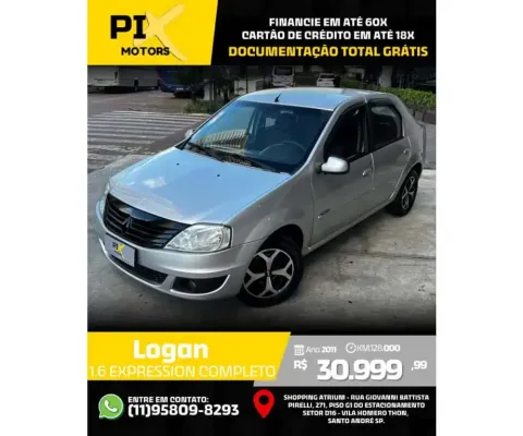 Renault Logan 2011 1.6 expression 8v flex 4p manual