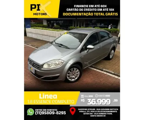Fiat Linea 2015 1.8 essence 16v flex 4p automatizado