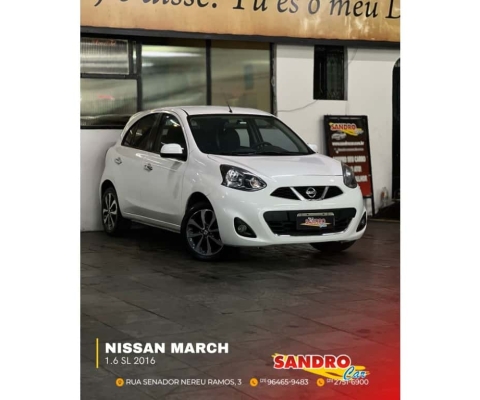 Nissan March 2016 1.6 sl 16v flex 4p manual