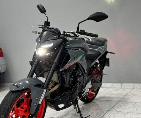 A Yamaha MT é uma naked, ela se destaca pela sua leveza e agilidade ótimo para tráfico urbano contri