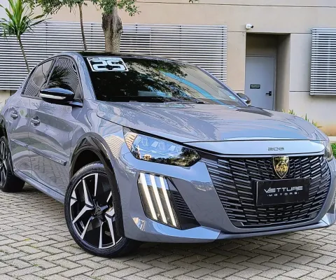 Peugeot 208 1.0 12v t200 gt flex automatica - 2024/2025