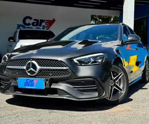 Mercedes-benz C 200 2023 1.5 eq boost híbrido amg line 9g-tronic