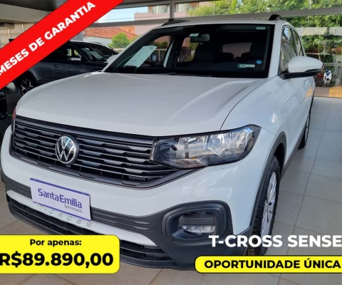 VOLKSWAGEN T-CROSS 1.0 TSI SENSE 200 4P