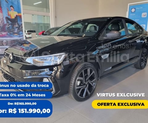 VOLKSWAGEN VIRTUS 1.4 TSI EXCLUSIVE 250 16V 4P