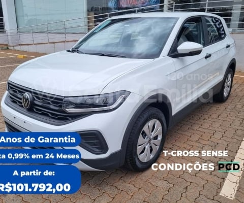 VOLKSWAGEN T-CROSS 1.0 TSI SENSE 200 4P