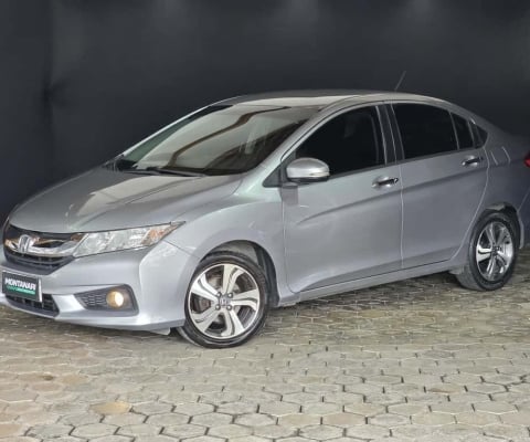 Honda City Sedan EX 1.5 Flex 16V 4p Aut.  - Prata - 2017/2017