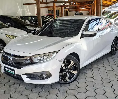 Honda Civic Sedan EXL 2.0 Flex 16V Aut.4p  - Branca - 2016/2017