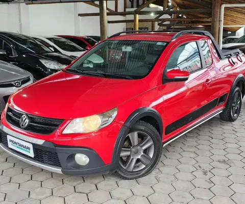 Volkswagen Saveiro CROSS 1.6 Mi Total Flex 8V CE  - Vermelha - 2012/2012