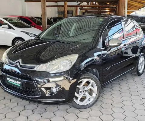 Citroën C3 Excl. 1.6 VTi Flex Start 16V 5p Aut.  - Preta - 2013/2013