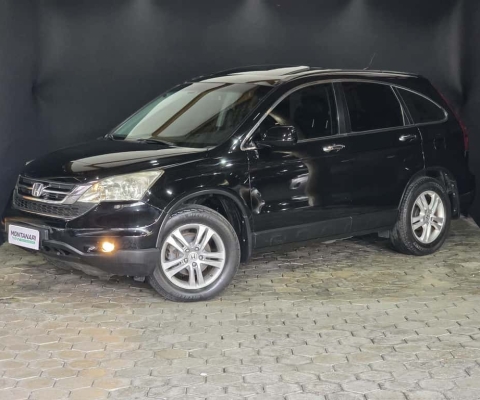 Honda CR-V EXL 2.0 16V 4WD/2.0 Flexone Aut.  - Preta - 2010/2010