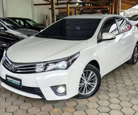 Toyota Corolla XEi 2.0 Flex 16V Aut. - Branca - 2015/2016