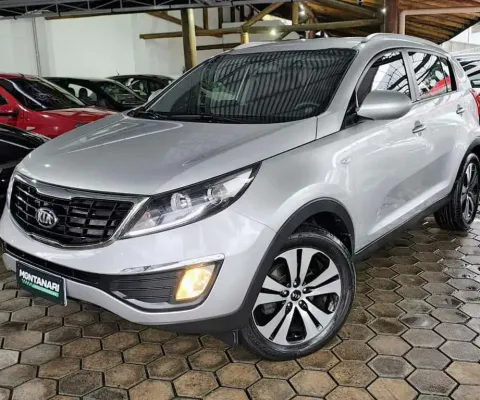 Kia Sportage LX 2.0 16V/ 2.0 16V Flex  Aut.  - Prata - 2013/2014
