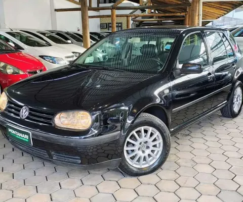 Volkswagen Golf 1.6Mi/ 1.6Mi Gener./Black & Silver  - Preta - 2004/2005
