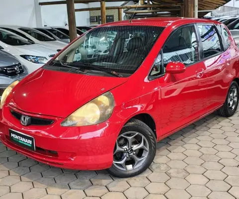 Honda Fit LX 1.4 5p Aut.  - Vermelha - 2005/2005