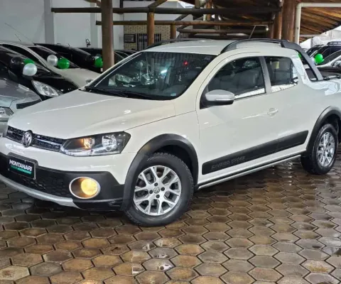 Volkswagen Saveiro CROSS 1.6 T.Flex 16V CD  - Branca - 2015/2015