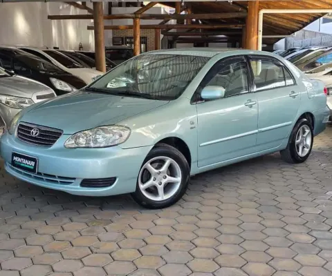 Toyota Corolla XLi 1.6 16V 110cv Mec.  - Prata - 2007/2007
