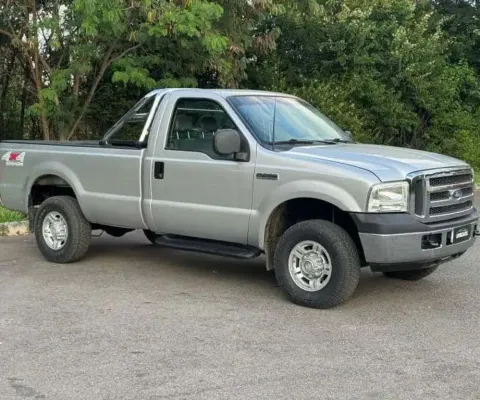 Ford F-250 XLT 3.9 4X4 TB DIESEL - Prata - 2011/2011