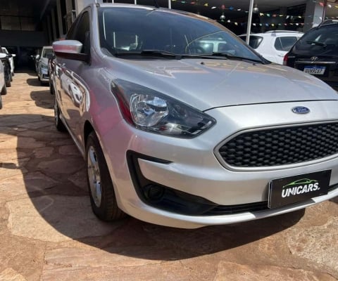 Ford KA 1.5 SE Plus 12V Flex 5p Mec.  - Prata - 2018/2019