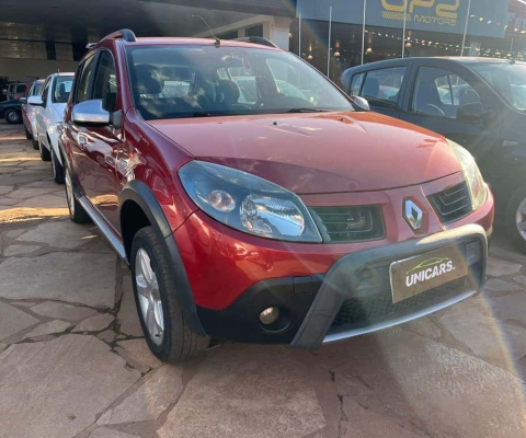 Renault Sandero STEPWAY Flex 1.6 16V 5p  - Vermelha - 2011/2011