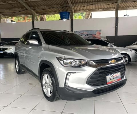 Chevrolet Tracker LT 1.0 Turbo 12V Flex Aut.  - Prata - 2021/2022