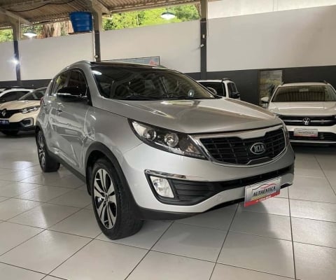 Kia Sportage EX 2.0 16V/ 2.0 16V Flex Aut.  - Prata - 2013/2014