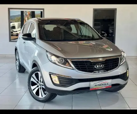 Kia Sportage EX 2.0 16V/ 2.0 16V Flex Aut.  - Prata - 2013/2014