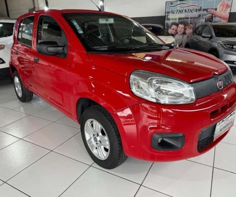 Fiat Uno ATTRACTIVE 1.0 - Vermelha - 2015/2016