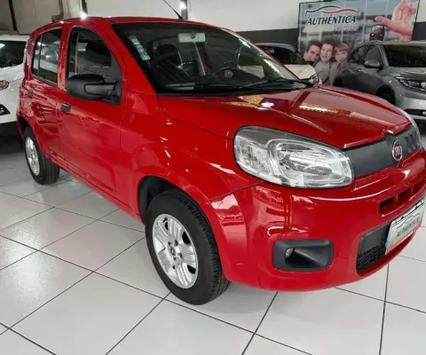 Fiat Uno ATTRACTIVE 1.0 4P  - Vermelha - 2015/2016