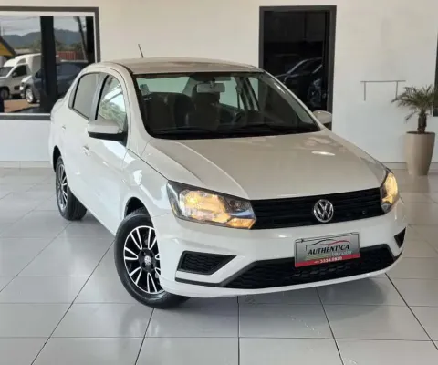 Volkswagen Voyage 1.6 MSI Flex 16V 4p Aut.  - Branca - 2018/2019