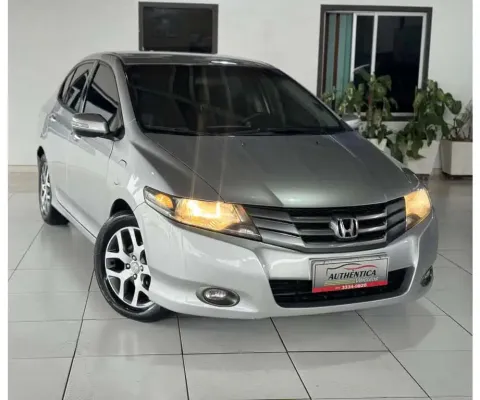 Honda City Sedan EXL 1.5 Flex  16V 4p Aut.  - Prata - 2009/2010