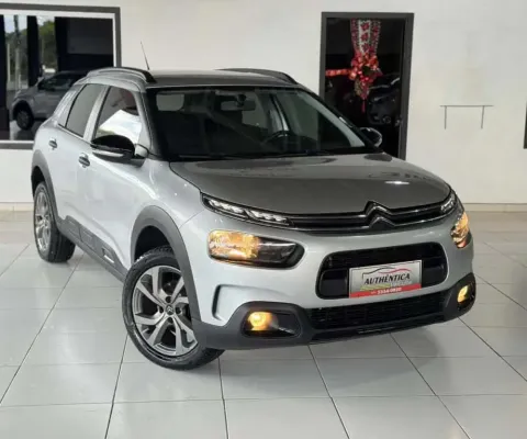 Citroën C4 CACTUS FEEL 1.6 16V Flex Aut.  - Prata - 2021/2022
