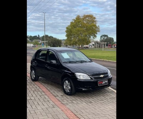 Chevrolet Celta Spirit/ LT 1.0 MPFI 8V FlexP. 5p  - Preta - 2012/2013