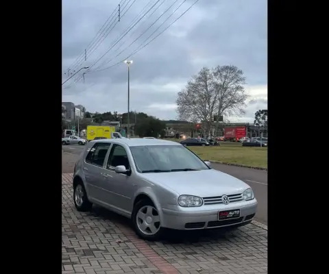 Volkswagen Golf 1.6Mi/ 1.6Mi Gener./Black & Silver - Prata - 2002/2002