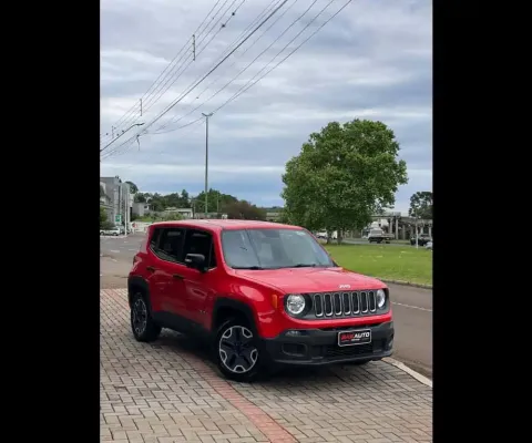 Jeep Renegade Sport 1.8 4x2 Flex 16V Aut.  - Vermelha - 2017/2017
