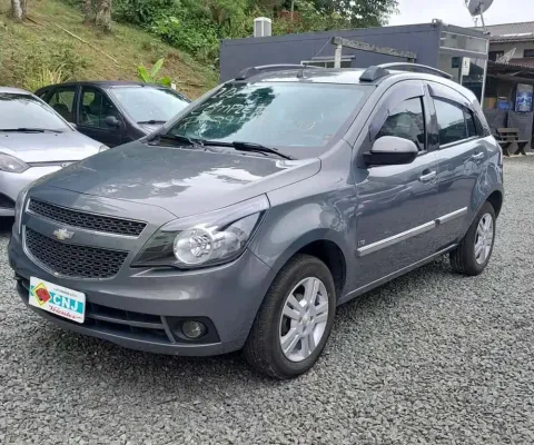Chevrolet Agile LTZ 1.4 MPFI 8V FlexPower 5p - Cinza - 2013/2013