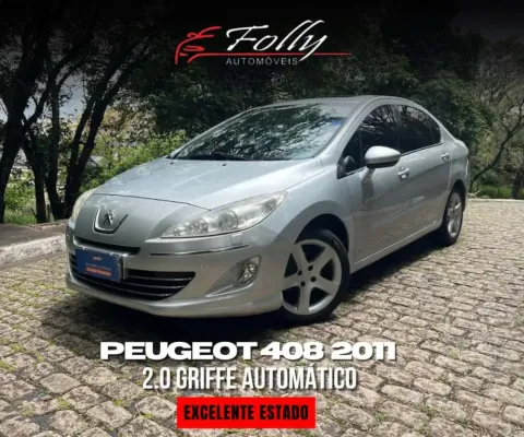 Peugeot 408 2011 2.0 griffe 16v flex 4p automático