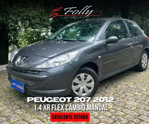 Peugeot 207 2012 1.4 xr 8v flex 4p manual
