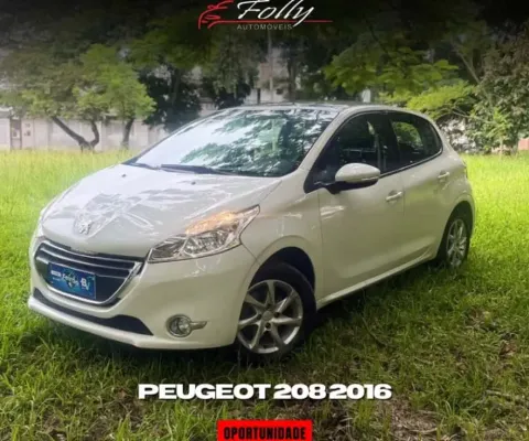 Peugeot 208 2016 1.6 allure 16v flex 4p automático
