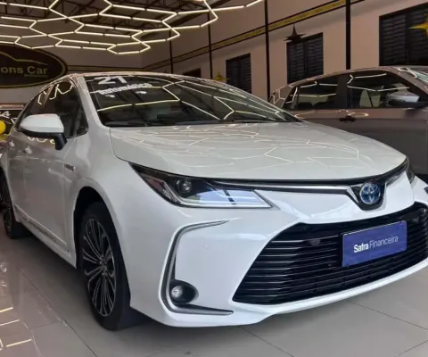 Toyota Corolla 2021 1.8 vvt-i hybrid flex altis premium cvt